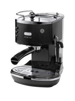 Delonghi Ecom311.B Icona Micalite Espresso Machine - Black